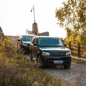 Ensemble de phares à LED Jushun Range Rover avec lentille de projecteur, feux de jour, 12000 Lm, 12V - Product Image 2
