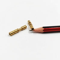Accessoires de tournage CNC personnalisés, broches, composants en bronze de précision, services d'usinage, connecteur Pogo