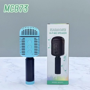 Haut-parleur <span class=keywords><strong>de</strong></span> microphone exquis <span class=keywords><strong>de</strong></span> chanson <span class=keywords><strong>de</strong></span> karaoké sans fil multicolore <span class=keywords><strong>de</strong></span> petite taille - Product Image 6