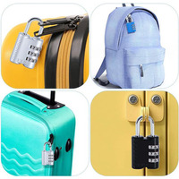 Cadenas à combinaison moderne ODM à 3 chiffres pour l'école, la salle de sport, le hangar extérieur, les voyages, pour valise, bagages