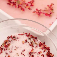 Sel de bain de l'himalaya, lavande, jasmin, Rose, sel de bain à fleurs