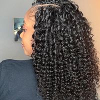 Extensions de cheveux humains tressés au crochet, style Goddess, 24 pouces, effet vague d'eau, Passion Twist