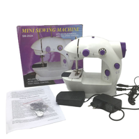 Top Qualité Mini Ménage Portable Maison De Poche Ménage Machine À Coudre Main Avec Table Domest