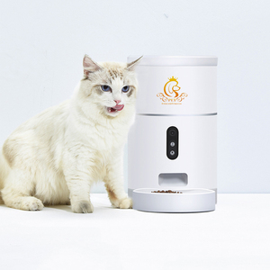 Distributeur automatique de nourriture pour animaux de compagnie EUR PET, contrô<span class=keywords><strong>le</strong></span> par application téléphonique, Wifi intelligent, <span class=keywords><strong>rappel</strong></span> automatique avancé, programmable, pour chat et chien - Product Image 5
