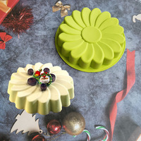 2025 échantillon gratuit outils de gâteau en Silicone sans Bpa moule à gâteau de tournesol moule de cuisson en Silicone antiadhésif moule à gâteau de cuisson en Silicone