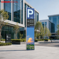COSUNDIGITAL - Tótem Digital para Exteriores con Clasificación IP65, Pantalla LCD Vertical de Alto Brillo, Quiosco Publicitario