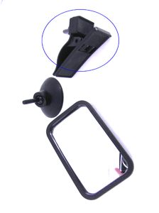 360° Adjustable Quick-Detach Dual-Purpose Child Observation <b>Mirror</b> <b>Acrylic</b> Glass, Rear Seat Baby <b>Mirror</b> for Cars - Product Image 3