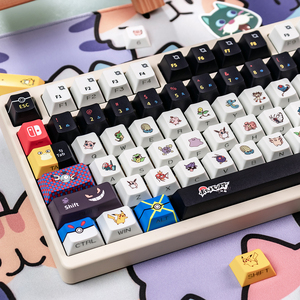 Teclas <span class=keywords><strong>Mx</strong></span> con Transmisión Lateral de Luz, Tema Anime, Sublimación PBT, Perfil Cherry, para Teclado Mecánico - Product Image 4