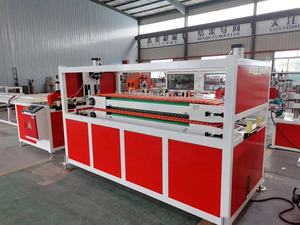 Machine de production d'extrudeuse de fenêtres de profil de marbre PVC PVC laminé machine de fabrication d'extrusion de profil PP Z - Product Image 4