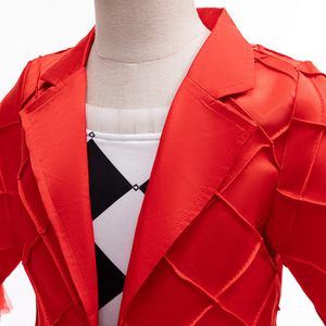 Disfraz de Payaso Rojo para Niñas Pequeñas, Material de Poliéster, Disfraz de Personaje de Película para Carnaval/Mardi Gras - Product Image 5