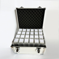 Présentoirs rectangulaires en acrylique pour comptoirs, exposition de perles artistiques et culturelles, rangement de diamants en vrac - Élégant
