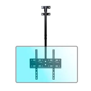 تصميم جديد للأسقف المعلقة، معلق للجدران بارتفاع قابل للتعديل، تثبيت LCD LED في السقف، مناسب لـ 14-42 بوصة