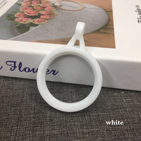 Curtain Rod Closed Ring Suspension Ring Plastic Retaining Ring