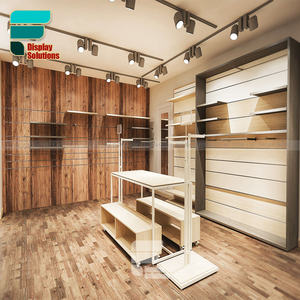 Diseño de tienda personalizado único tienda de ropa muebles tienda de ropa Diseño de Interiores estantes de exhibición para tienda de ropa - Product Image 3