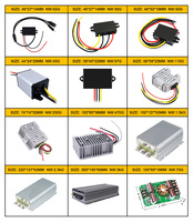 Convertisseur DC à DC de carte barrée 12V 24V à 5V 10A Module abaisseur Buck pour affichage LED