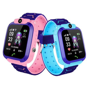 Azufit pantalla táctil Cámara SOS a más barato gps tracker niños tarjeta SIM reloj inteligente - Product Image 1