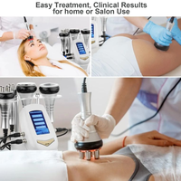 Appareil de beauté 4-en-1 à ultrasons 40 kHz et radiofréquence (RF) pour massage corporel, brûleur de graisse et perte de poids – Mobilier de salon