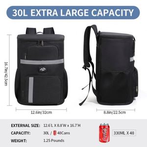 Mochila Nevera Aislada Reutilizable de 20L, Bolsa Térmica para Almuerzo a Prueba de Fugas, para Senderismo y Camping, Regalos Promocionales Personalizados - Product Image 5
