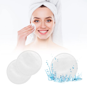 100 Almohadillas Redondas de Algodón para Maquillaje, Gruesas, Cosméticas, Suaves para el Cuidado de la Piel, Algodón Orgánico, Herramientas de Limpieza Facial - Product Image 6