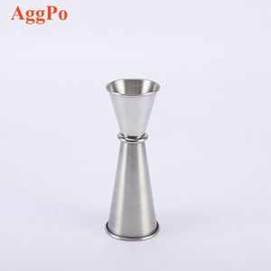 <span class=keywords><strong>Verre</strong></span> à vin à double tête en métal barman doseur épaissi en acier inoxydable vin spécial once <span class=keywords><strong>verre</strong></span> barman outil - Product Image 1