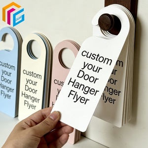 Volante Publicitario Personalizado de Alta Calidad para Colgar en la Puerta, Promoción Inmobiliaria, Regalo, Tarjeta de Visita - Product Image 3