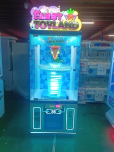 Máquina expendedora de juguetes de lujo operada con monedas, juego de disparos con 60 clips, máquina expendedora de juguetes de regalo, plástico, 1 año de garantía para juegos en interiores - Product Image 4