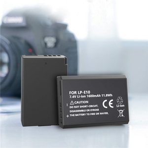 Batteries Li-ion de remplacement LP-E10 pour <span class=keywords><strong>Canon</strong></span> EOS <span class=keywords><strong>Rebel</strong></span> T3 T5 T6 T7 Kiss X50 Kiss X701 <span class=keywords><strong>100D</strong></span> EOS 1200D batterie d'appareil photo numérique - Product Image 3