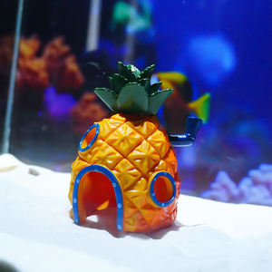 Casa <span class=keywords><strong>de</strong></span> Piña <span class=keywords><strong>de</strong></span> <span class=keywords><strong>Bob</strong></span> <span class=keywords><strong>Esponja</strong></span> al por Mayor, Escondite para Peces, Casa <span class=keywords><strong>de</strong></span> Juego, Nido para Camarones, Accesorios para Peceras, Decoración para Acuarios - Product Image 2