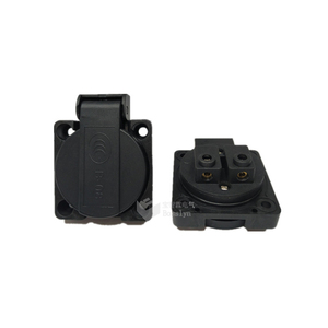 Nhật Bản/chúng tôi 2 Pin không thấm nước công nghiệp ổ cắm AC Ổ cắm điện với vỏ chống thấm nước - Product Image 4