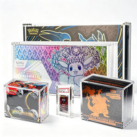 Boîtier de présentation en acrylique transparent pour Boîte d'Entraînement Élite 30ème Anniversaire, avec aimants puissants N52, pour Boîte de Boosters ETB
