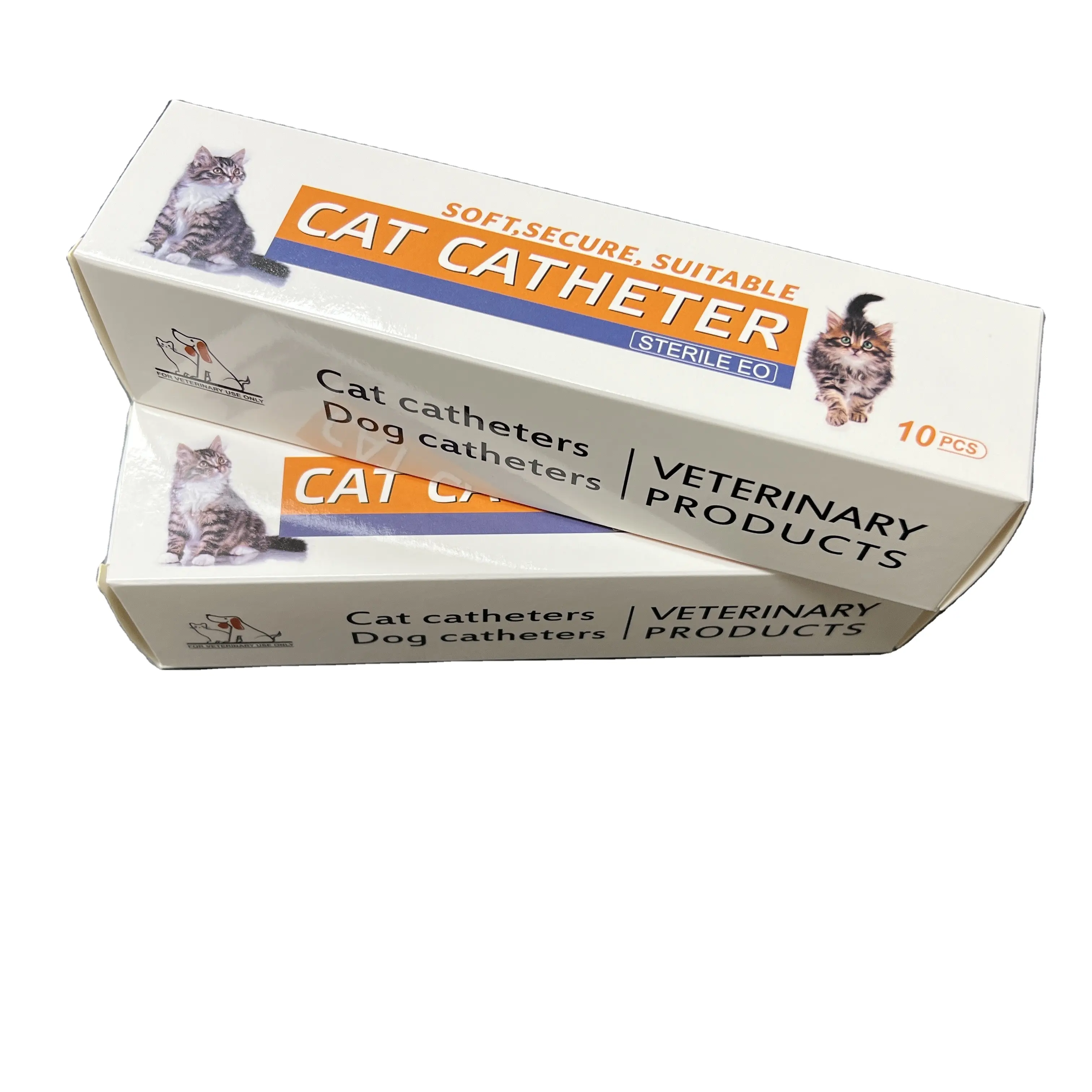 Dierenarts Gebruik Kat Katheter Met/Zonder Stylet 1.3Mm * 130Mm Veterinaire