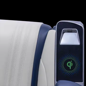 Sièges auto en cuir K30 personnalisés pour fourgonnette de luxe Vans Sprinter, rangée intermédiaire, sièges de bus compact 4 places - Product Image 6