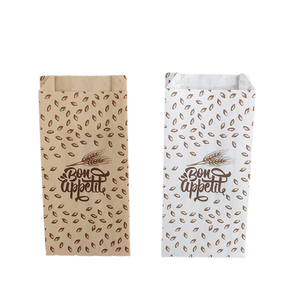 Bolsa de Papel Kraft Antigrasa para Panadería, Pan, Donuts y Snacks, Sin Asa, Precio Mayorista, Venta Caliente 2024 - Product Image 3