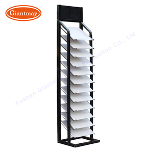 عينة سيراميك معدني 12 طبقة أرضية صالة عرض حجر لوحة العارضين ألواح خشبية - Product Image 2