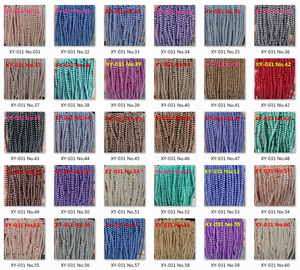 <span class=keywords><strong>6mm</strong></span> Runde Kristallperlen Glasperlen für die Schmuck-, Armband- und Taschenherstellung - Product Image 5