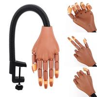 Véritable Main Humaine Structure Nail Pratique Doigt Joint Simulation Libre Plié Artificielle Main Modèle Nail Fournitures Produit