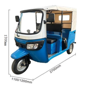 Nouvelle arrivée au Lesotho Tuktuk à carburant habité Taxi véhicule de tourisme motorisé à basse énergie couleur personnalisable CEE matin <span class=keywords><strong>soirée</strong></span> pics - Product Image 1