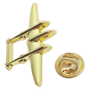 Logotipo de marca de aerolínea de Metal personalizado de fábrica, insignia de uniforme de aviador de aleación de Zinc 3D, sombrero de piloto, alas, Pin de solapa, emblema de pecho para ropa - Product Image 4