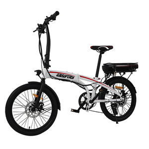 <span class=keywords><strong>Vélo</strong></span> électrique pliable en alliage d'aluminium avec batterie Li-ion 250W, frein à disque, moteur de moyeu arrière 48V, <span class=keywords><strong>vélo</strong></span> de ville - Product Image 4