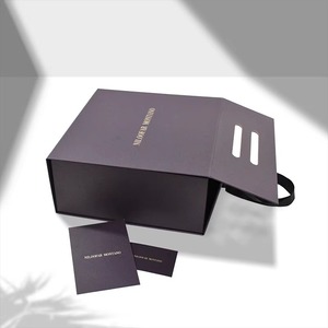 Caja de Regalo Magnética Plegable de Cartón Rígido con Logotipo Impreso Personalizado, Laminación Mate y Embalaje Reciclable - Product Image 3