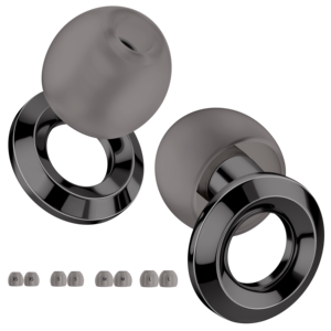 Bouchons <span class=keywords><strong>d</strong></span>'oreilles en silicone personnalisés avec logo, réduction du bruit de 23 dB, pour le voyage, le cyclisme, le camping, réutilisables, prêts à être expédiés - Product Image 1