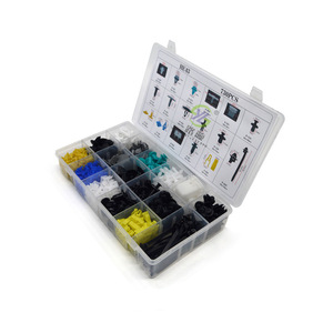 Kit de réparation de fixations automobiles universelles HE43, 730 pièces, types variés, pour une utilisation fluide - Product Image 1
