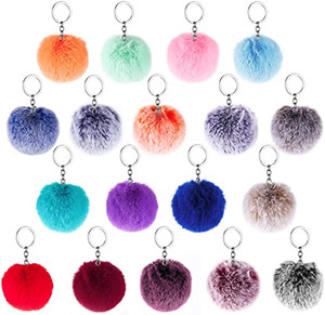 Ensemble porte-clés de sécurité 5 pièces, joli pompon, ouvre-bouteille, porte-désinfectant pour <span class=keywords><strong>les</strong></span> mains, bâton pour baume à lèvres, lanière - Product Image 6