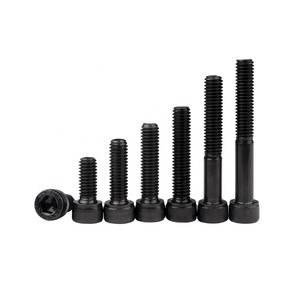 Chất lượng cao 80mm cup Bolt cường độ cao hình lục giác ổ cắm Thép M2 ~ M10 Đồng bằng màu đen kết thúc bu lông cường độ cao M2 ~ M10 Đồng bằng màu đen - Product Image 2