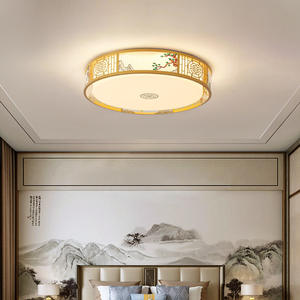 La nueva lámpara de techo de estilo chino para la sala de estar 2025 es grandiosa y elegante. Es un ventilador moderno y sencillo. - Product Image 4