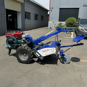 Tracteur agricole Changchai 15 CV 2 roues motrices, transmission par engrenages, multifonctionnel, avec cultivateur de 1 m pour le labourage, le désherbage et le défrichement des terres - Product Image 4