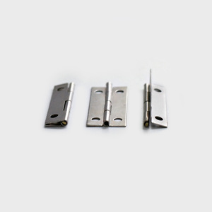 Bisagra plana de hierro Jw de 42 mm x 17 mm para caja de madera, joyero, montaje en superficie, duradera, chapada, diseño minimalista - Product Image 4