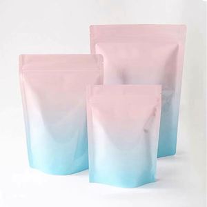 Biểu Tượng Tùy Chỉnh Nắp Kéo Mylar Túi Đứng Lá <span class=keywords><strong>Pouch</strong></span> <span class=keywords><strong>Zip</strong></span> Matte Nhôm Lá Khóa Không Khí Chặt Chẽ Kín Dây Kéo Khóa Túi Cho Thực Phẩm - Product Image 3