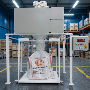 Machine d'emballage et de remplissage de sacs jumbo en plastique de 1 tonne, système de ensachage en vrac FIBC avec équipement de pesage industriel - Product Image 4