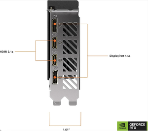 การ์ดจอ GeForce RTX 4060 Windforce OC 8G ใหม่ PCI สำหรับเดสก์ท็อป หน่วยความจำ 8GB GDDR6 ช่องต่อ DP - Product Image 5